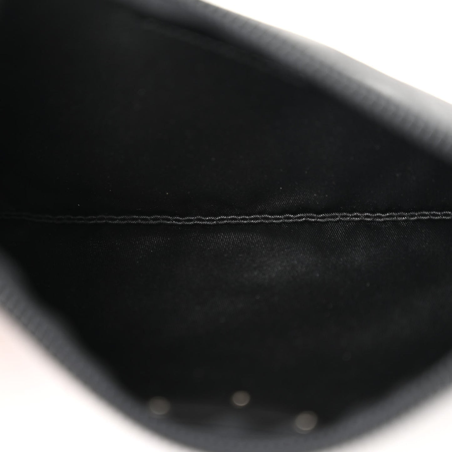 Nylon Tessuto Pencil Pouch Black