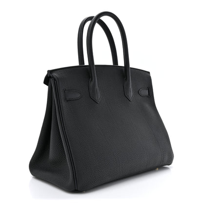Hermes Togo BIRKIN 30 Black 3 of 15