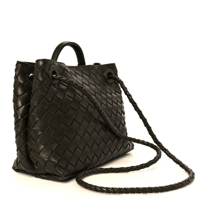 Bottega Veneta Nappa Intrecciato Small Andiamo Shoulder Bag Cypress 5 of 12