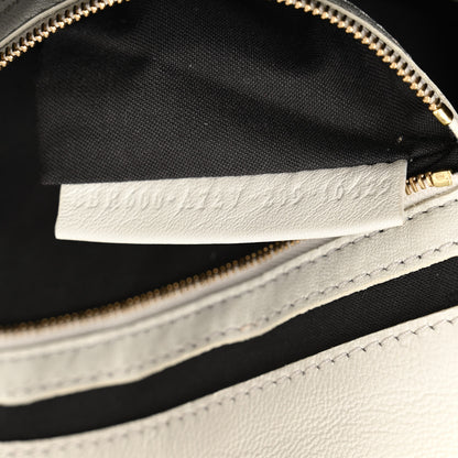 Fendi Nappa FF 1974 Embossed Baguette White 7 of 11