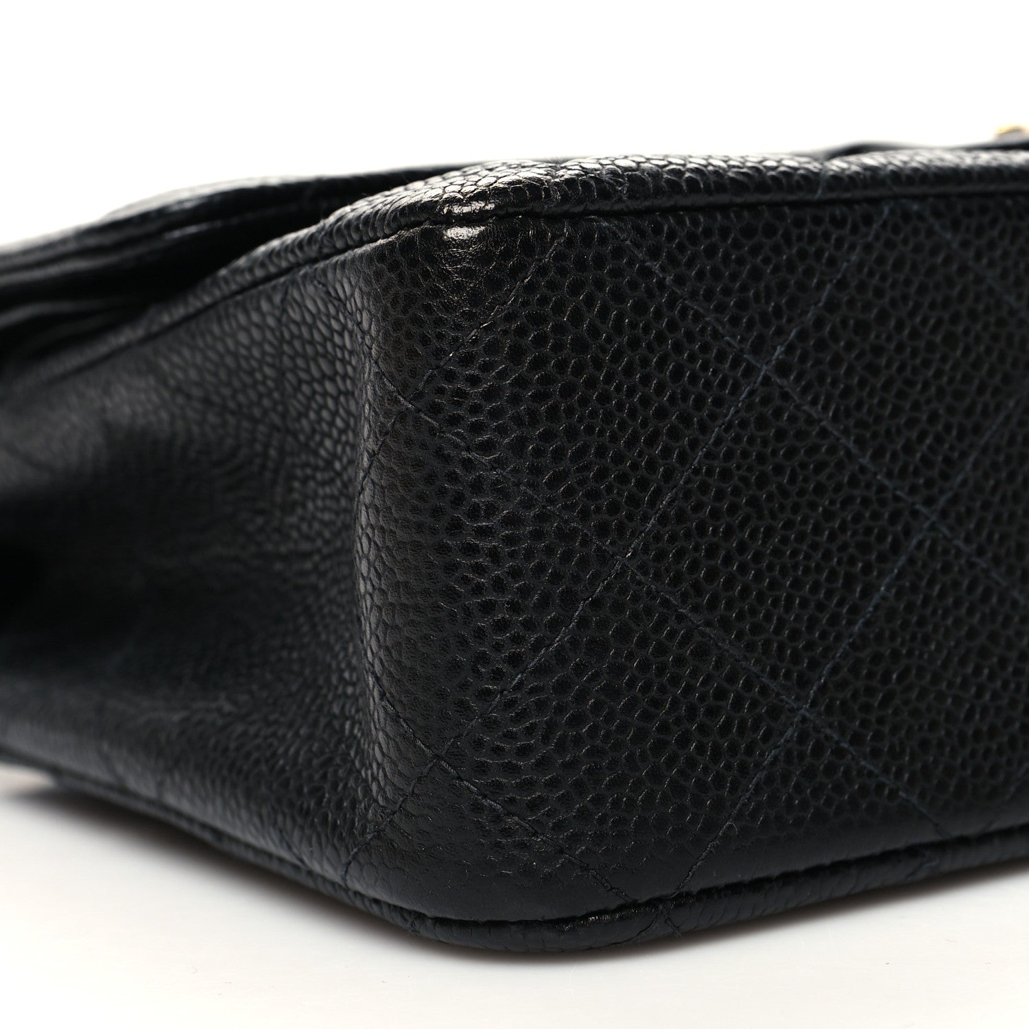 Chanel Caviar Quilted Medium Double Flap Black 9 of 10