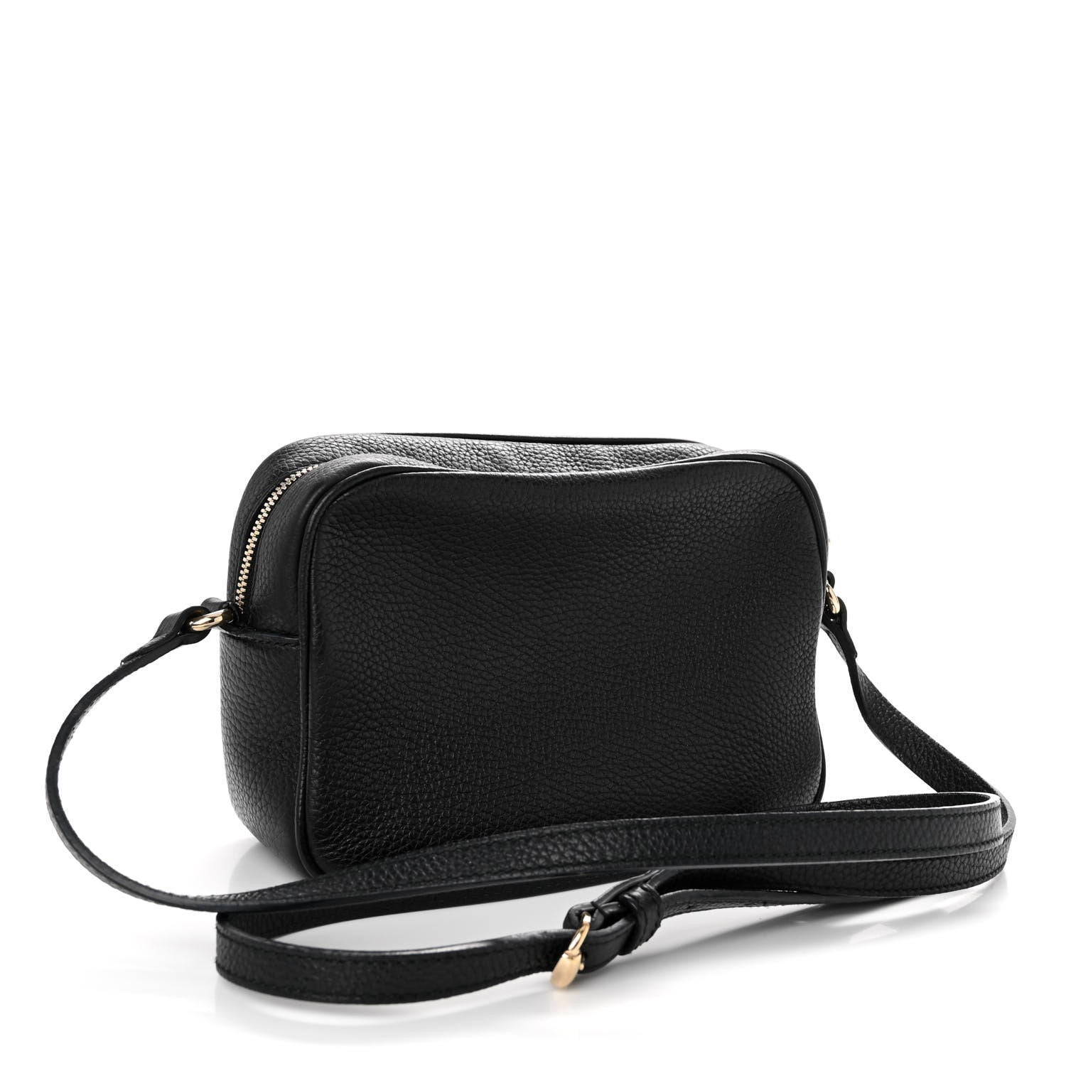 Gucci Pebbled Calfskin Small Soho Disco Bag Black 3 of 13