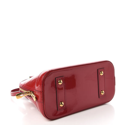 Louis Vuitton Vernis Alma BB Hot Pink 4 of 10
