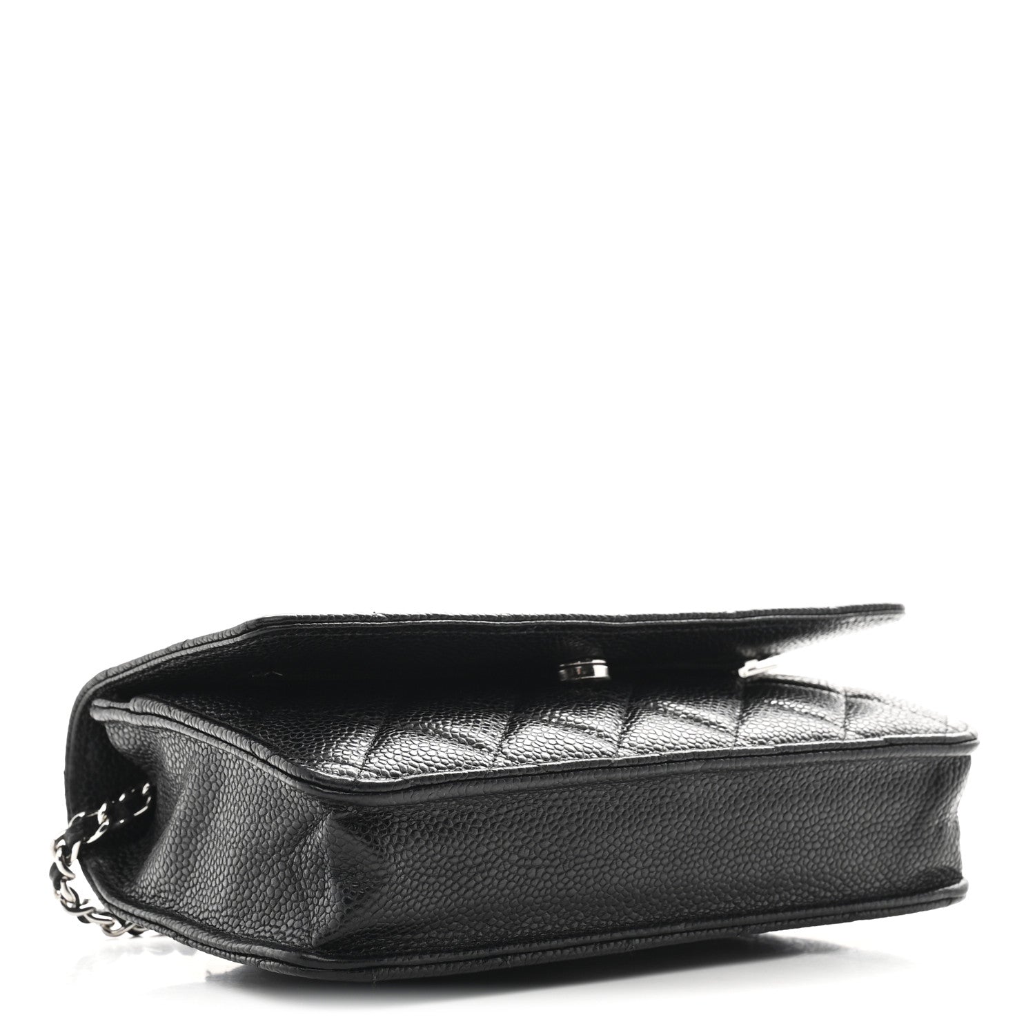 Chanel Caviar Quilted Wallet on Chain WOC Black 4 of 12