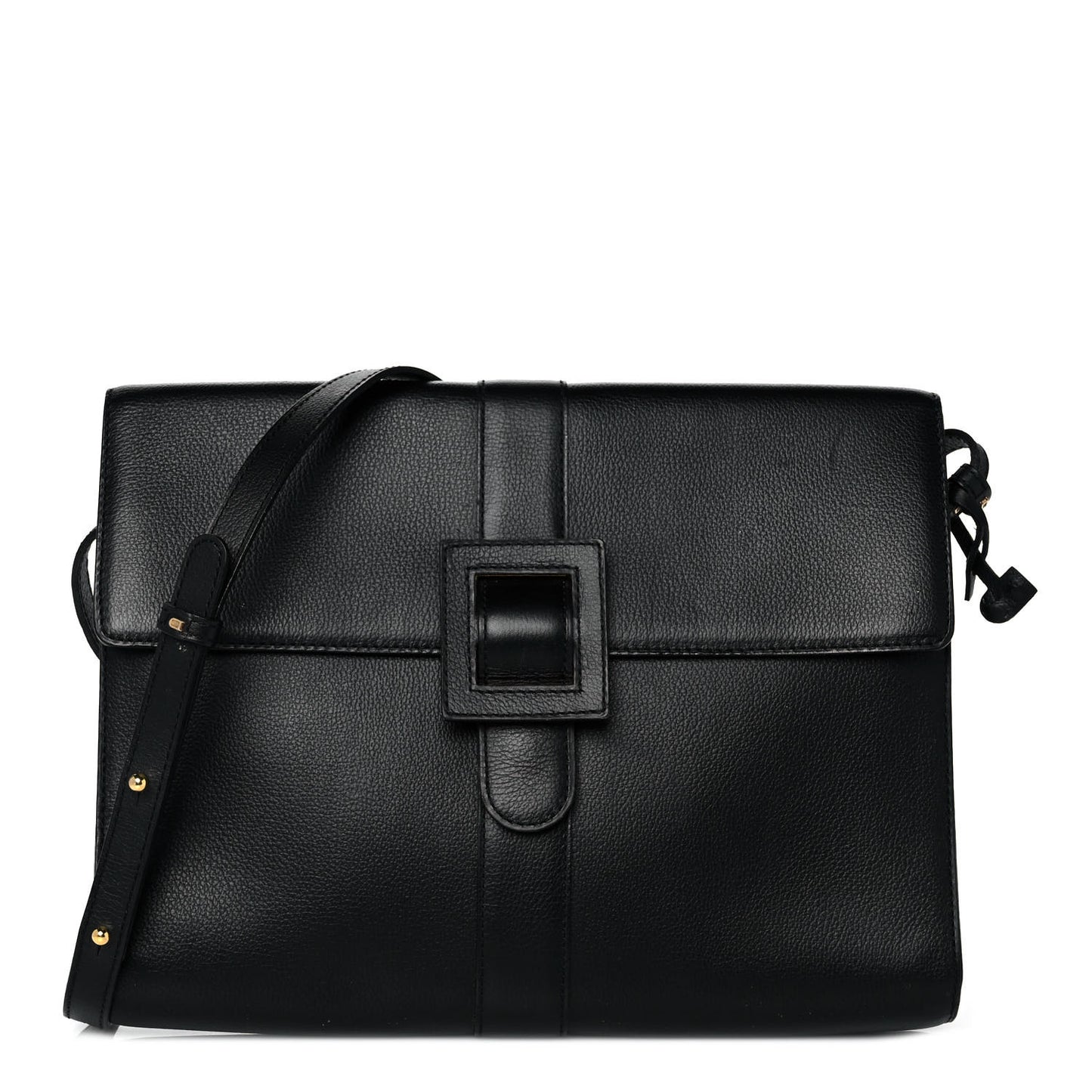 Calfskin Crossbody Bag Black