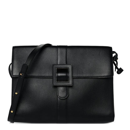 Delvaux Calfskin Crossbody Bag Black 1 of 8