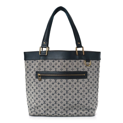 Louis Vuitton Mini Monogram Lucille GM Blue 1 of 8