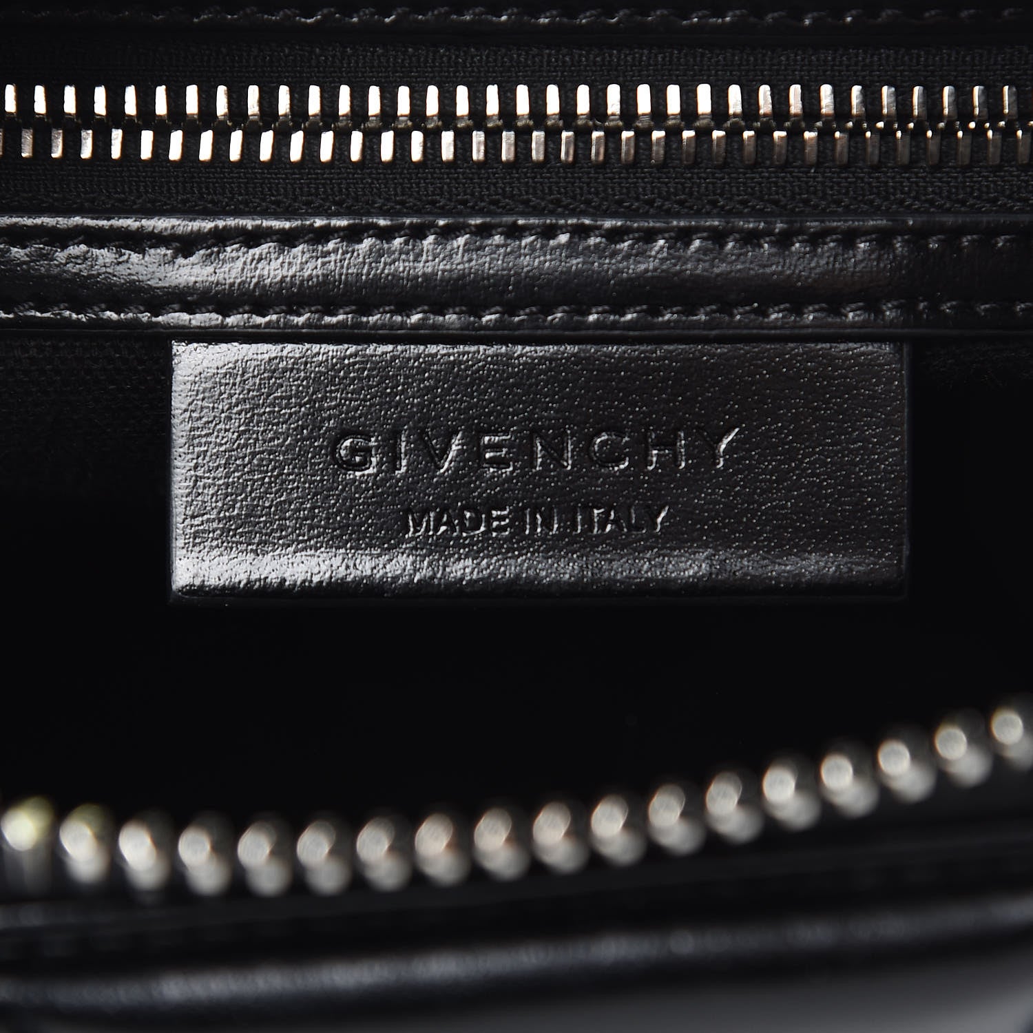 Givenchy Shiny Lord Calfskin Mini Antigona Black 6 of 12