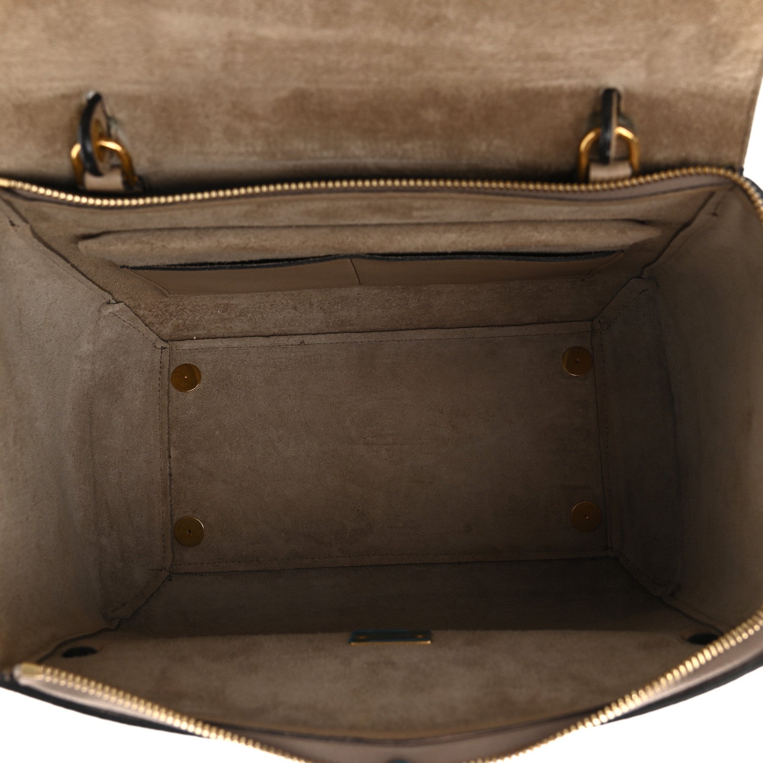 Celine Grained Calfskin Mini Belt Bag Dune 4 of 12