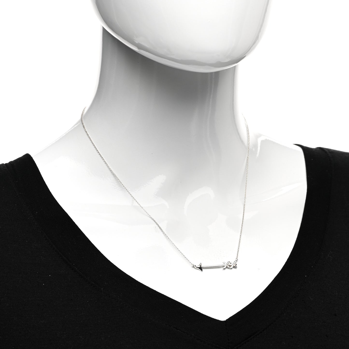 Sterling Silver Paloma's Graffiti Arrow Pendant Necklace