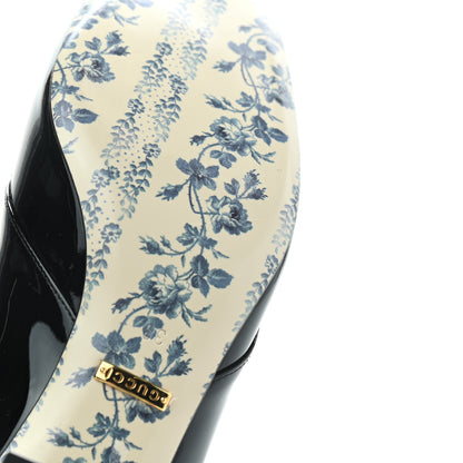 Gucci Vernice GG Victoire 55mm Loafer Pumps 38 Black 9 of 10