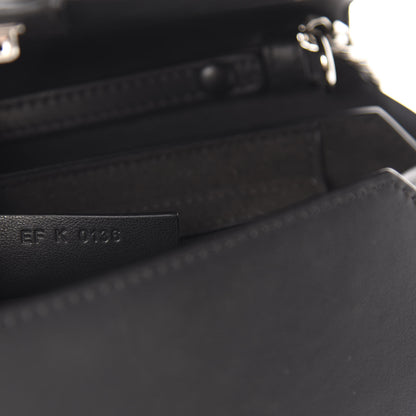 Givenchy Calfskin Cross Embellished Bow Cut Chain Bag Black 10 of 11