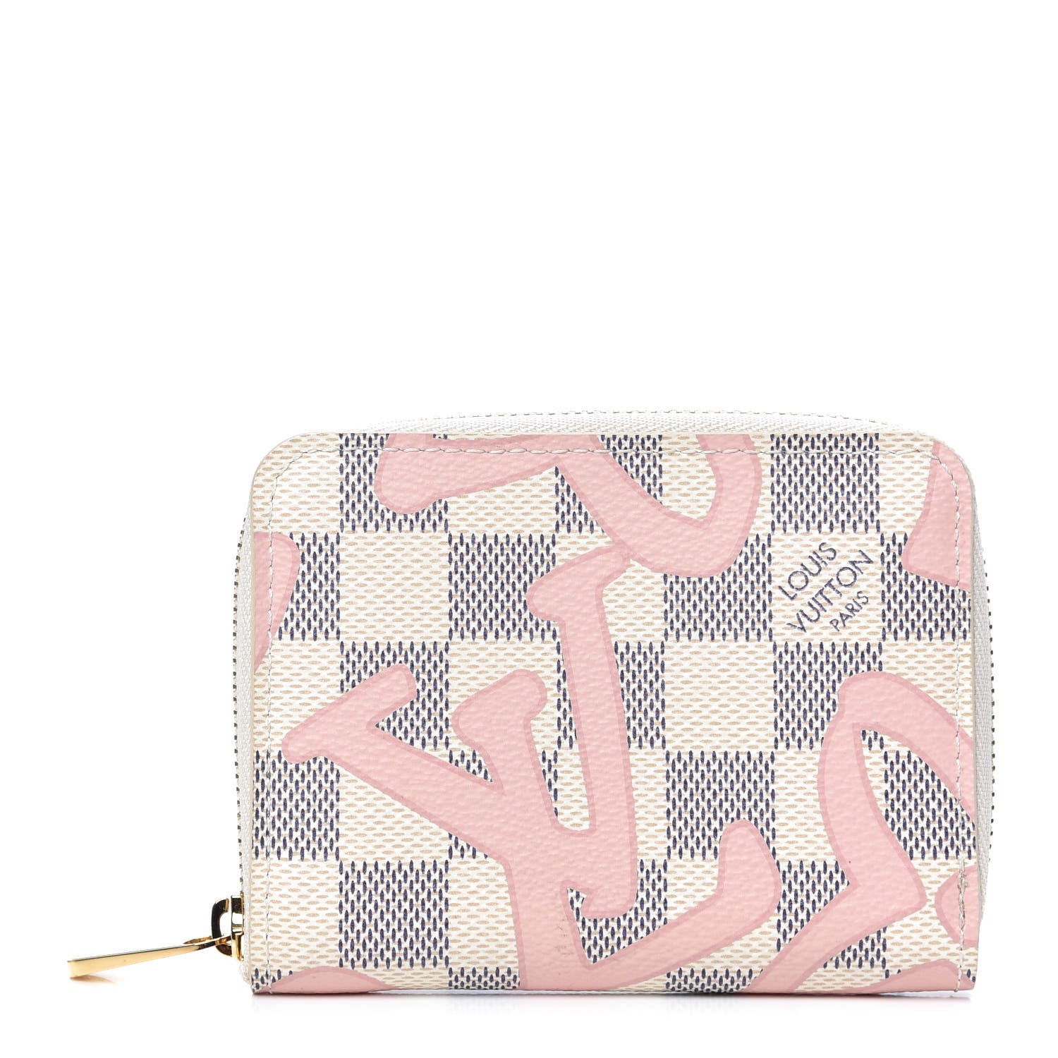 Louis Vuitton Damier Azur Tahitienne Zippy Coin Purse 1 of 7