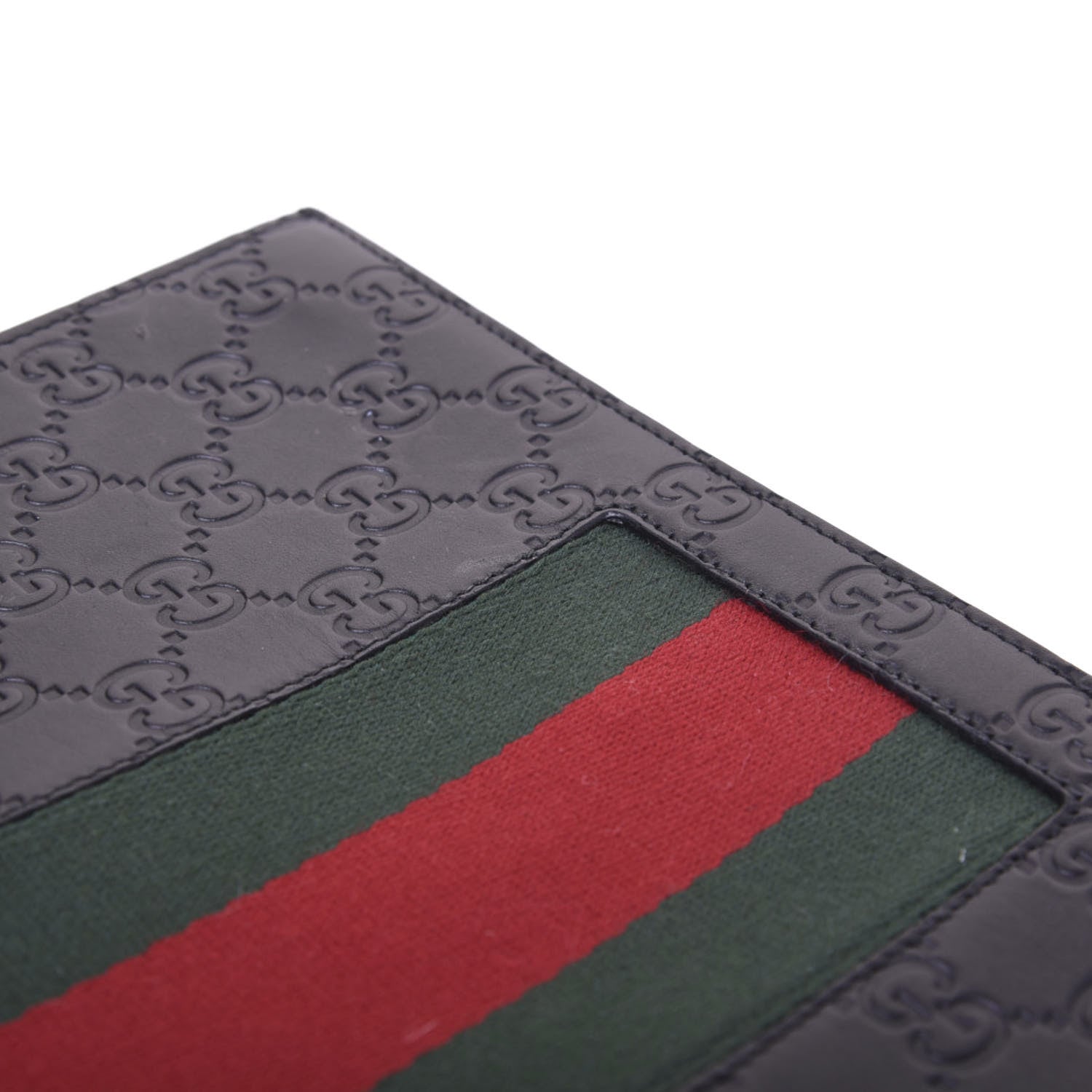 Gucci Guccissima Signature Web New Web Cosmetic Case Black 13 of 13
