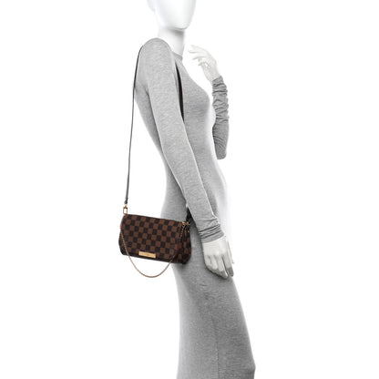 Louis Vuitton Damier Ebene Favorite PM 2 of 19