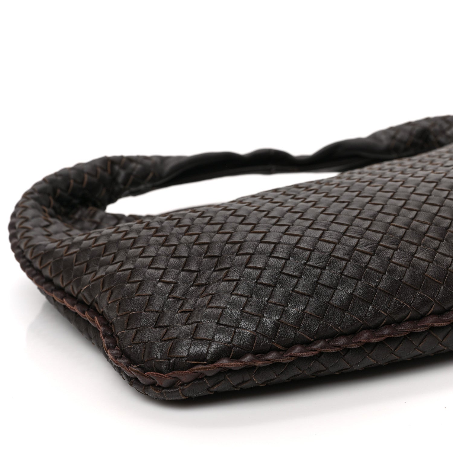 Bottega Veneta Nappa Intrecciato Large Veneta Hobo Ebano 9 of 11