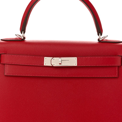 Hermes Epsom Kelly Sellier 28 Rouge Casaque 8 of 10