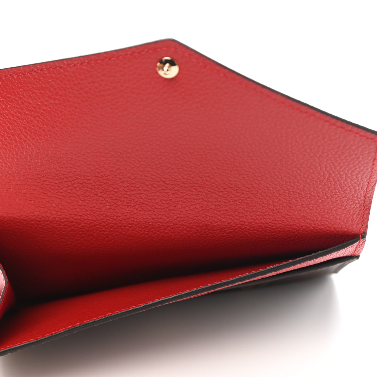 Monogram Pallas Compact Wallet Cherry