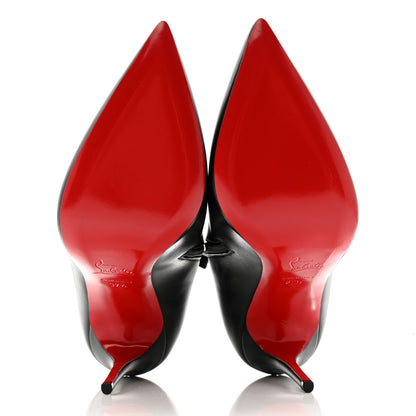 Christian Louboutin Calfskin So Kate Booty 100 Ankle Boots 37.5 Black 5 of 8