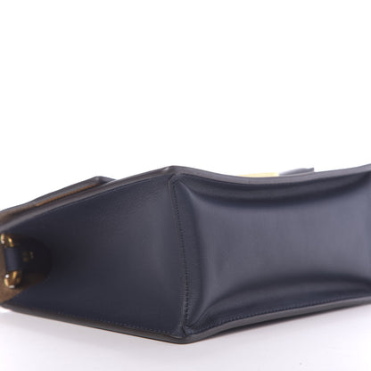 Fendi Vitello Grace Matte Small Kan U Shoulder Bag Midnight 6 of 11