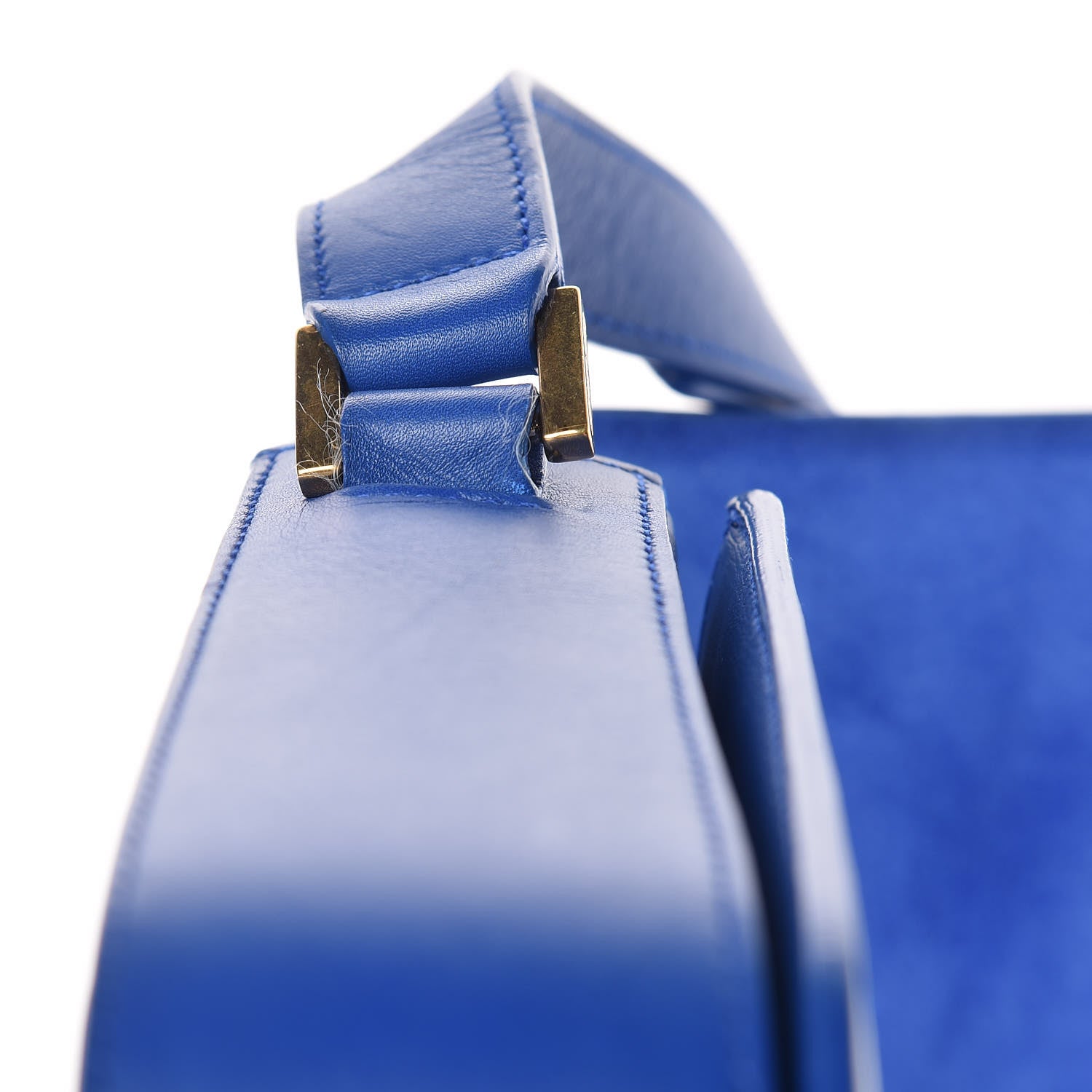 Saint Laurent Calfskin Classic Y Satchel Royal Blue 12 of 18