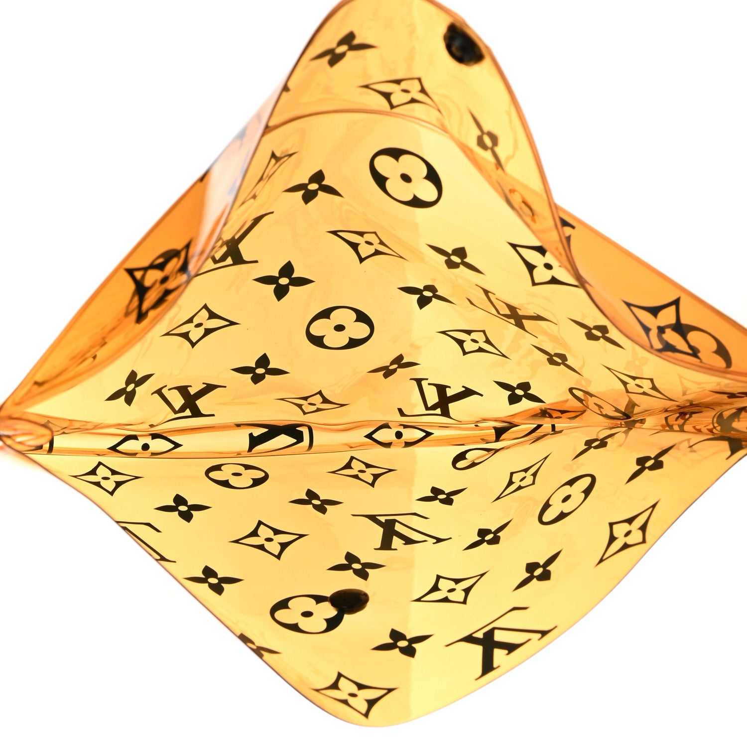 Louis Vuitton PVC Monogram Printed Envelope Pouch Orange 5 of 5