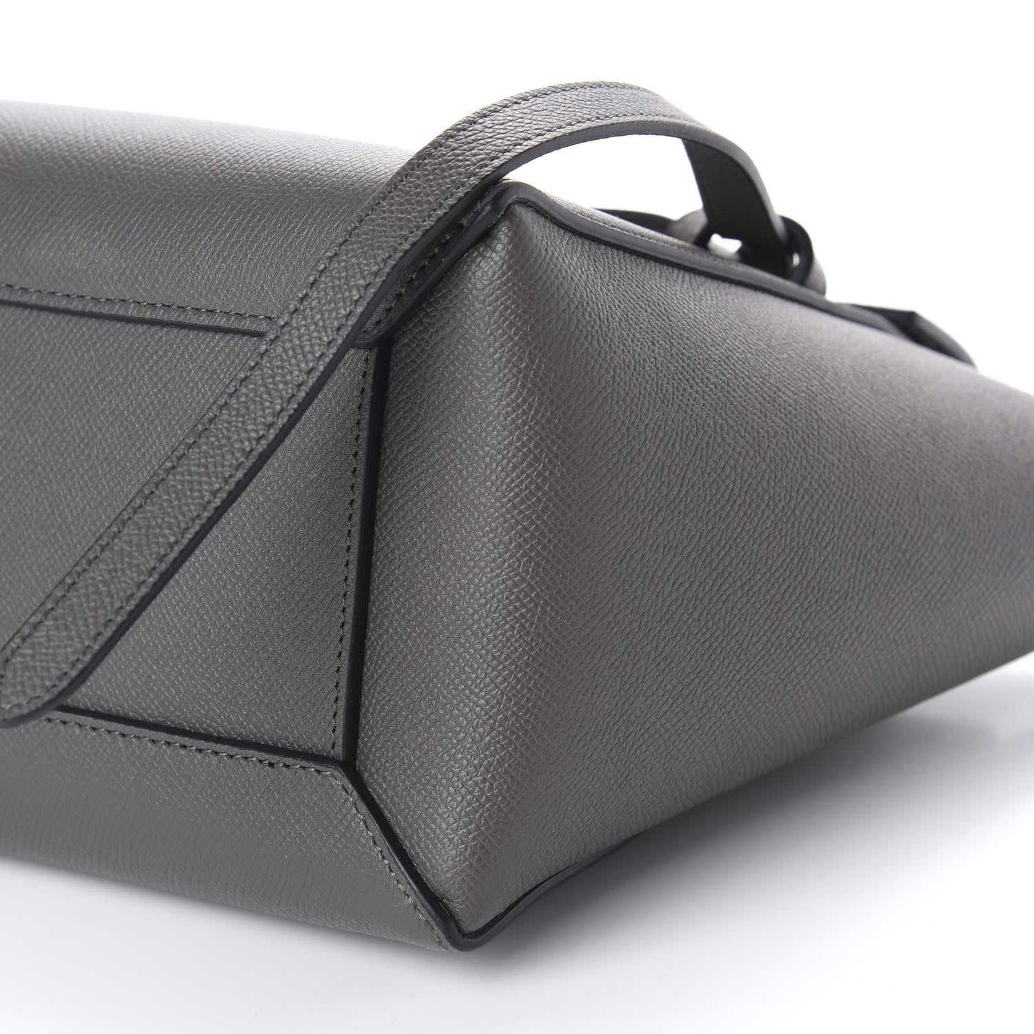 Celine Baby Grained Calfskin Micro Belt Bag Grey 8 of 12