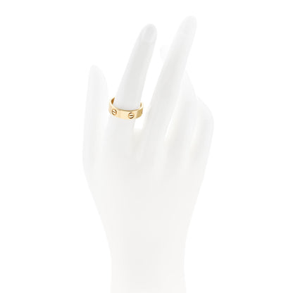 Cartier 18K Yellow Gold 5.5mm LOVE Ring 56 7.75 2 of 5