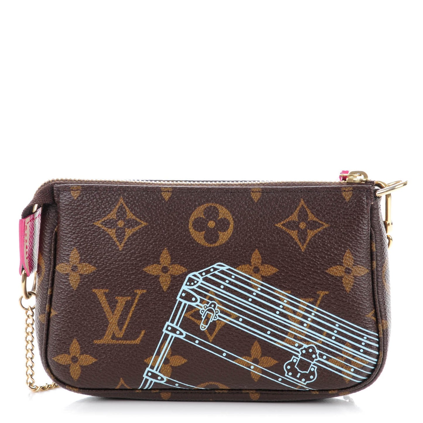 Monogram 2014 Christmas Animation Mini Pochette Accessories