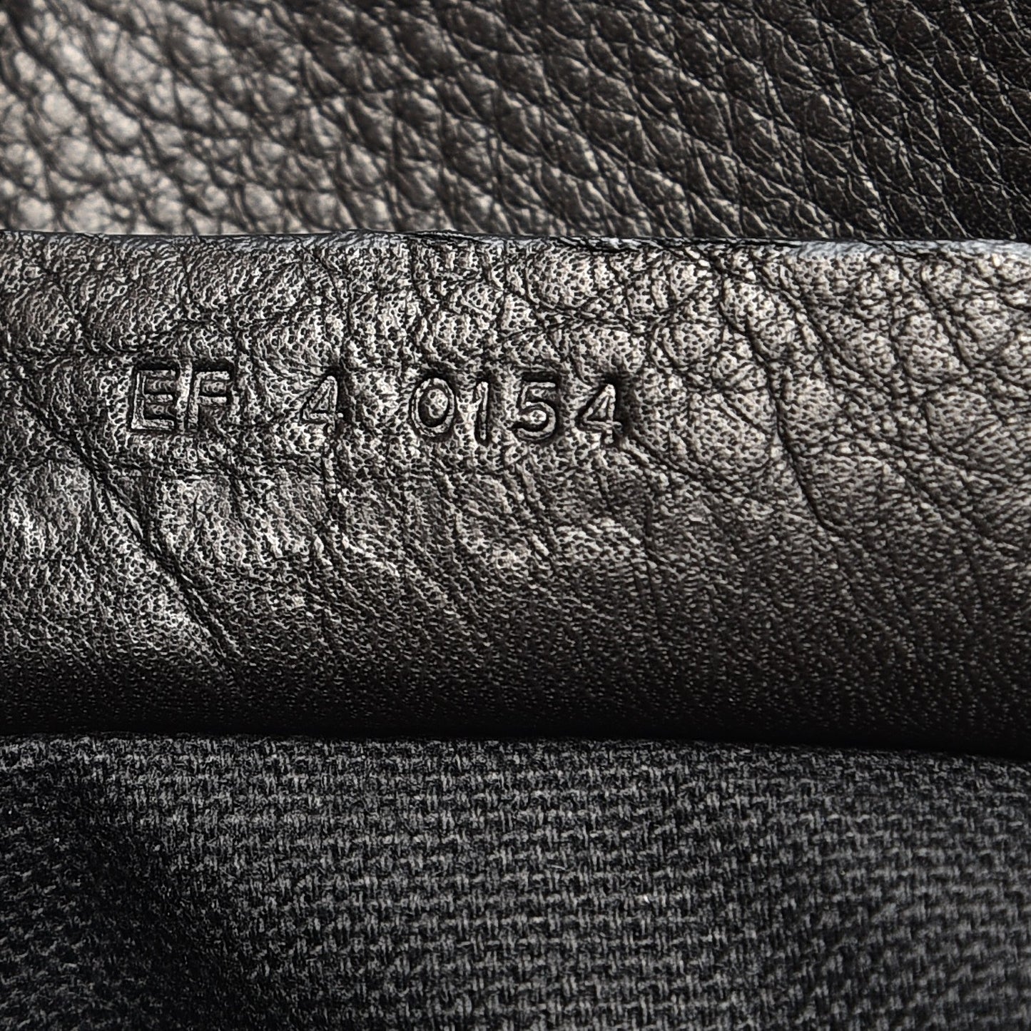 Waxy Grained Calfskin Medium Pandora Pure Flap Bag Black