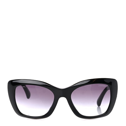 Chanel Acetate Square Sunglasses 71395 Black 2 of 8