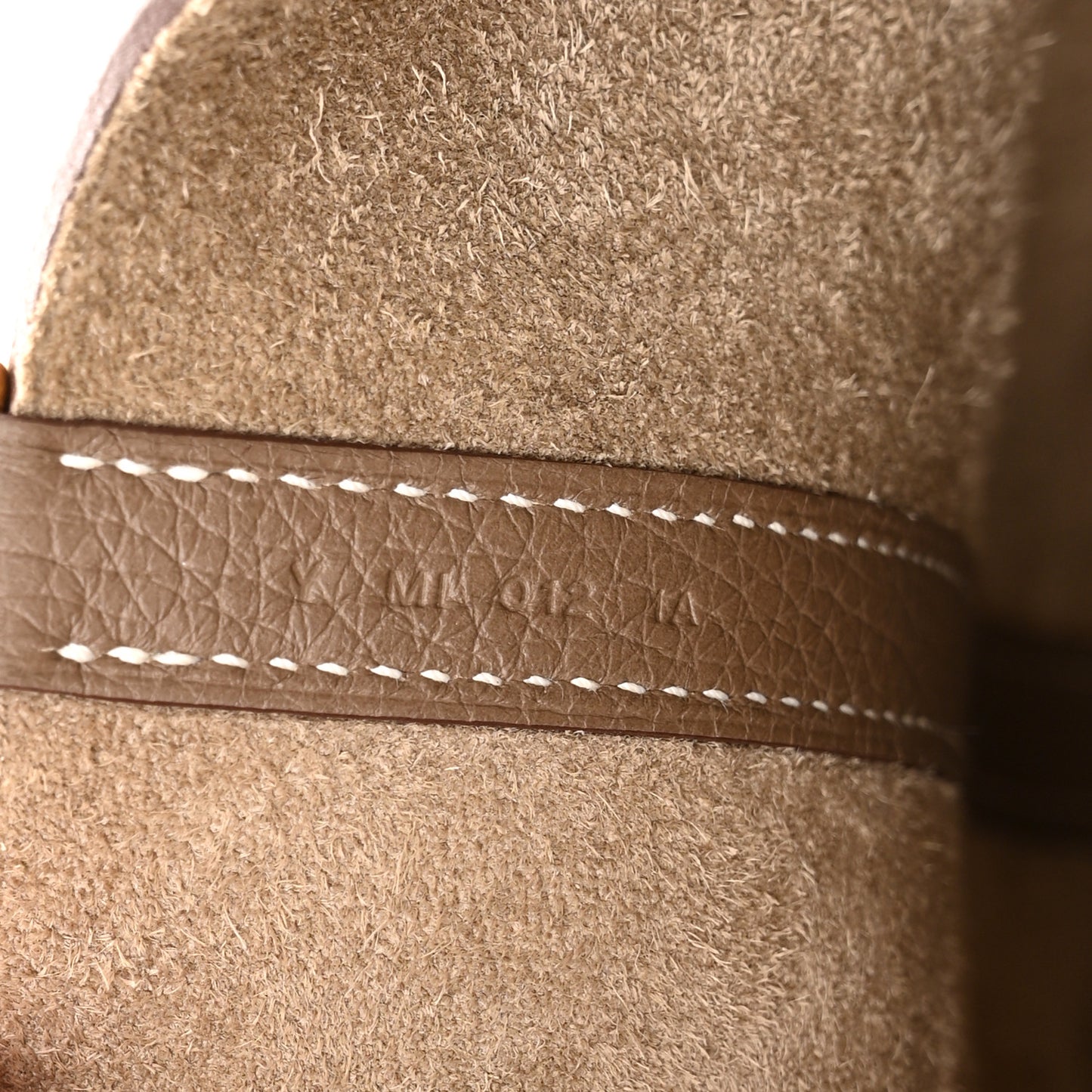 Taurillon Clemence Picotin Lock 18 PM Etoupe