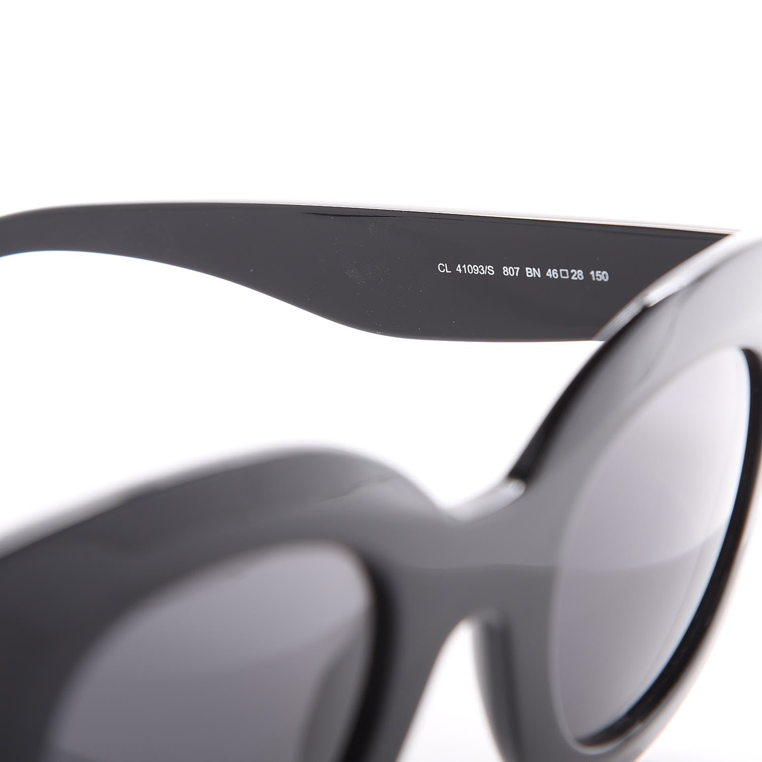 Celine Acetate Marta Sunglasses CL 41093/S Black 5 of 7