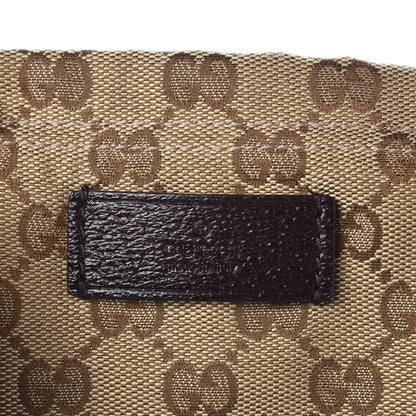 Gucci GG Monogram Medium Web Handle Vertical Tote Dark Brown 6 of 8