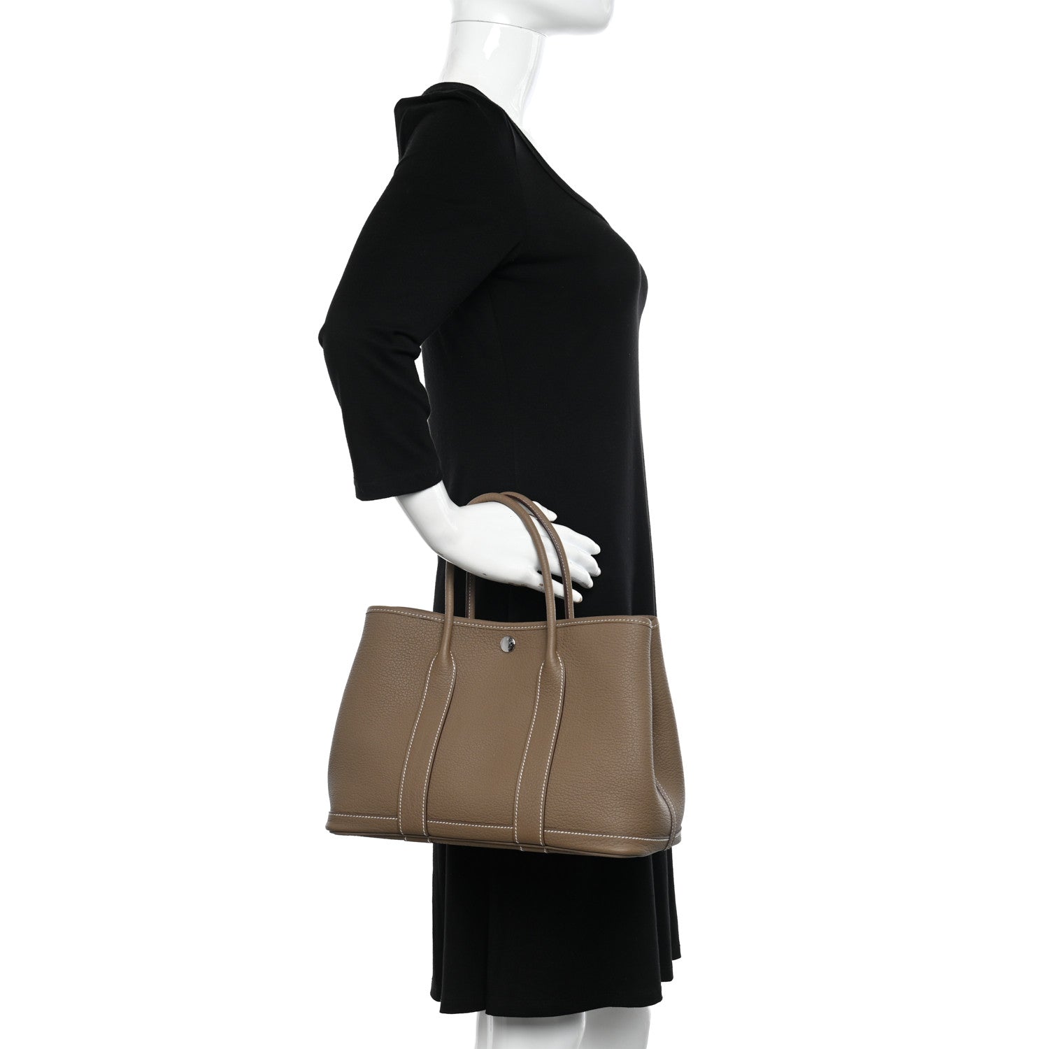 Hermes Negonda Garden Party 30 TPM Etoupe 2 of 9