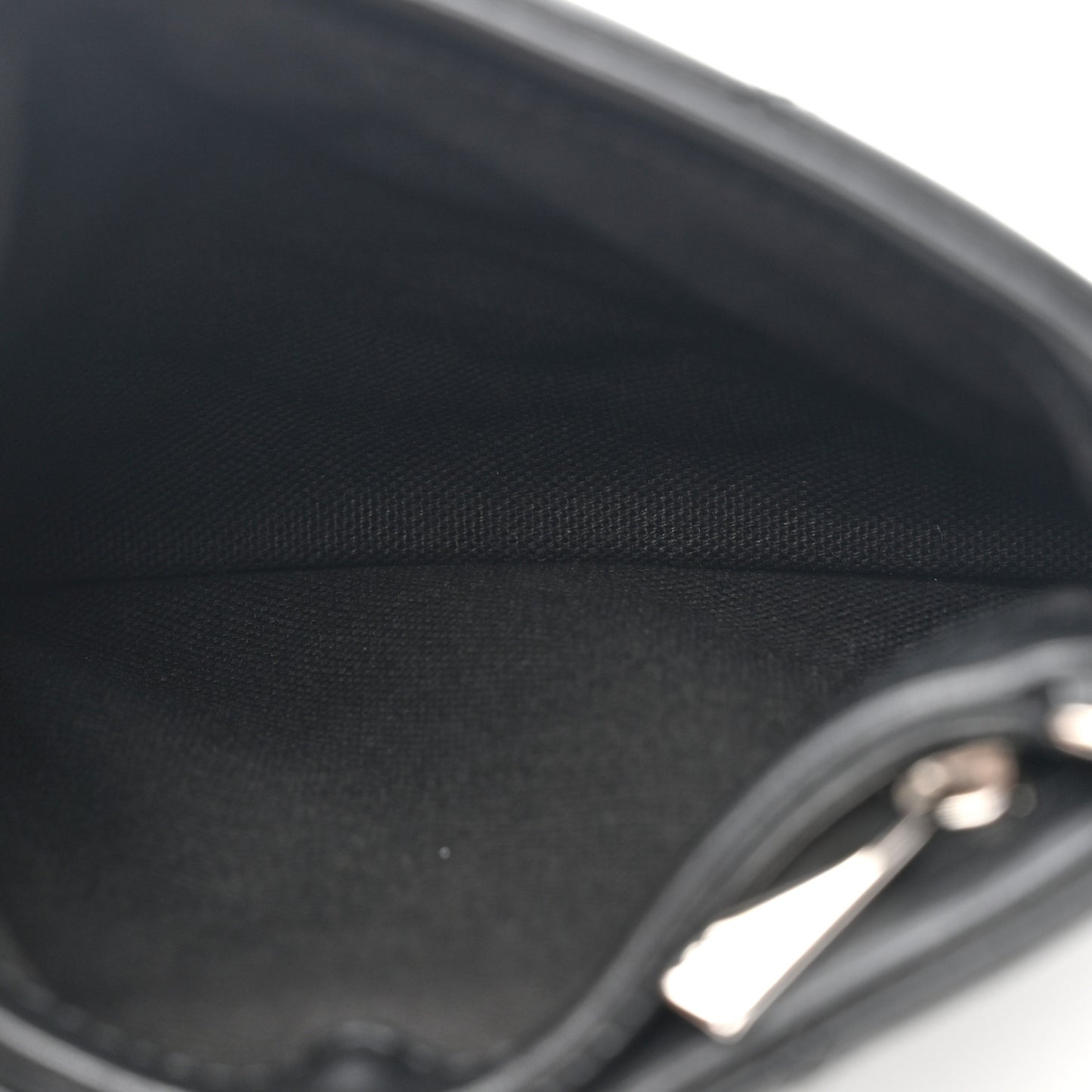 Lambskin Quilted Crossbody Bag Black