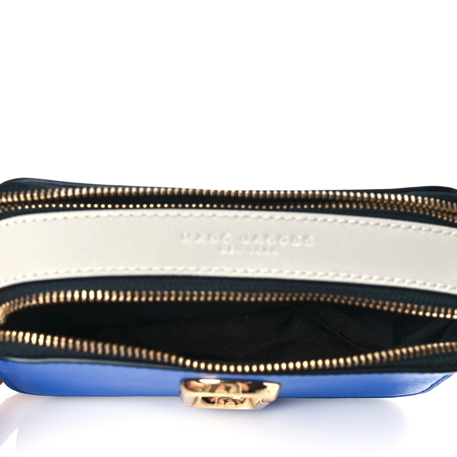 Marc Jacobs Saffiano Small Snapshot Camera Bag Blue Multi 5 of 10