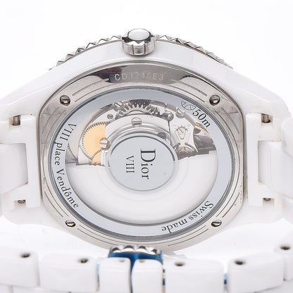 Christian Dior Stainless Steel Ceramic 38mm Dior VIII Automatic Watch White 5 of 6