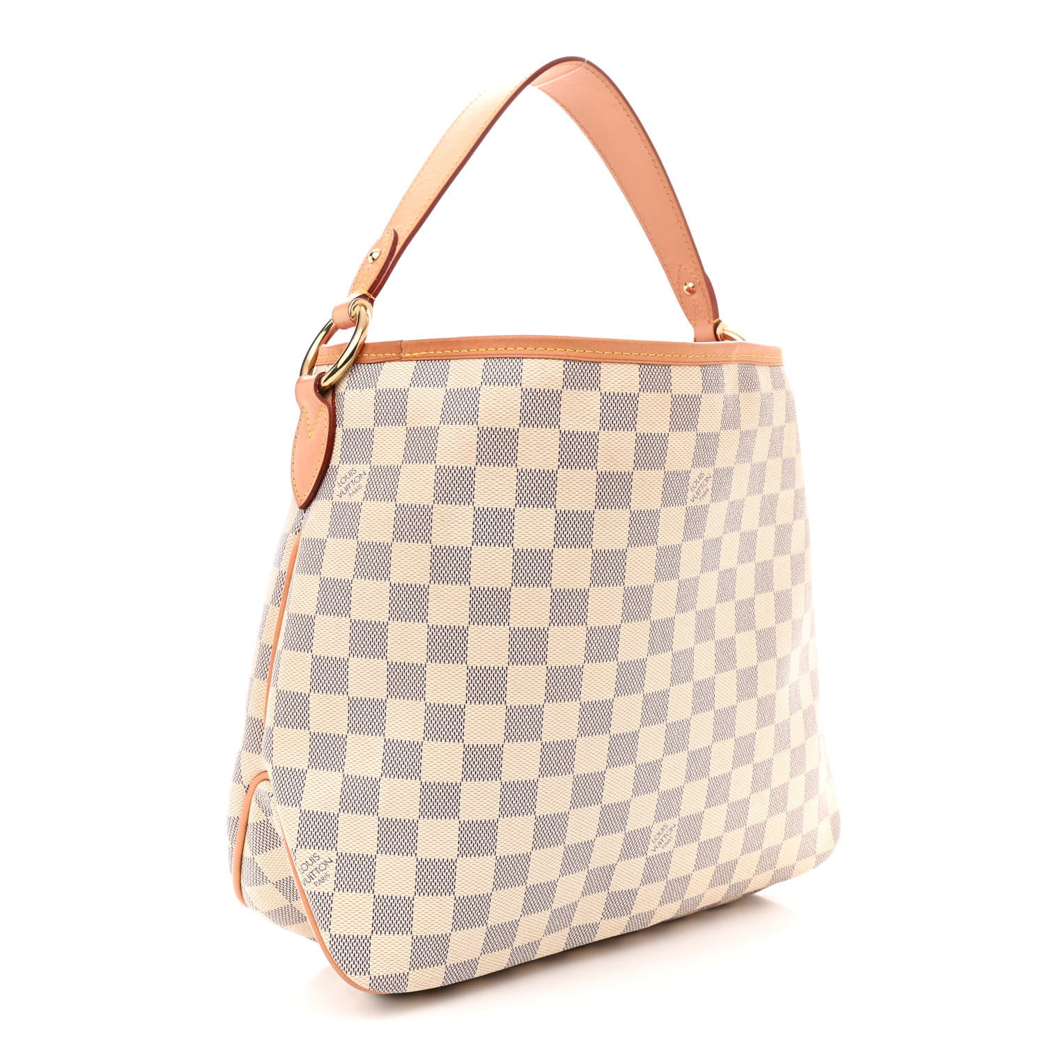 Louis Vuitton Damier Azur Delightful PM Pink 3 of 10