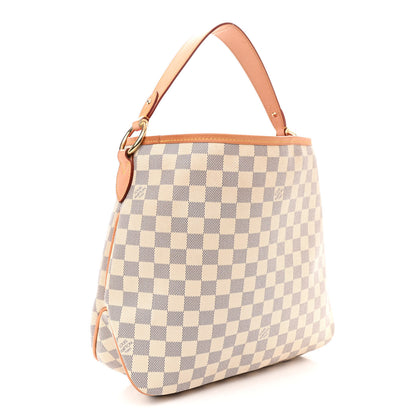 Louis Vuitton Damier Azur Delightful PM Pink 3 of 10