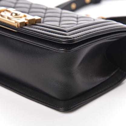 Chanel Calfskin Quilted Small Boy Flap Black 6 of 10