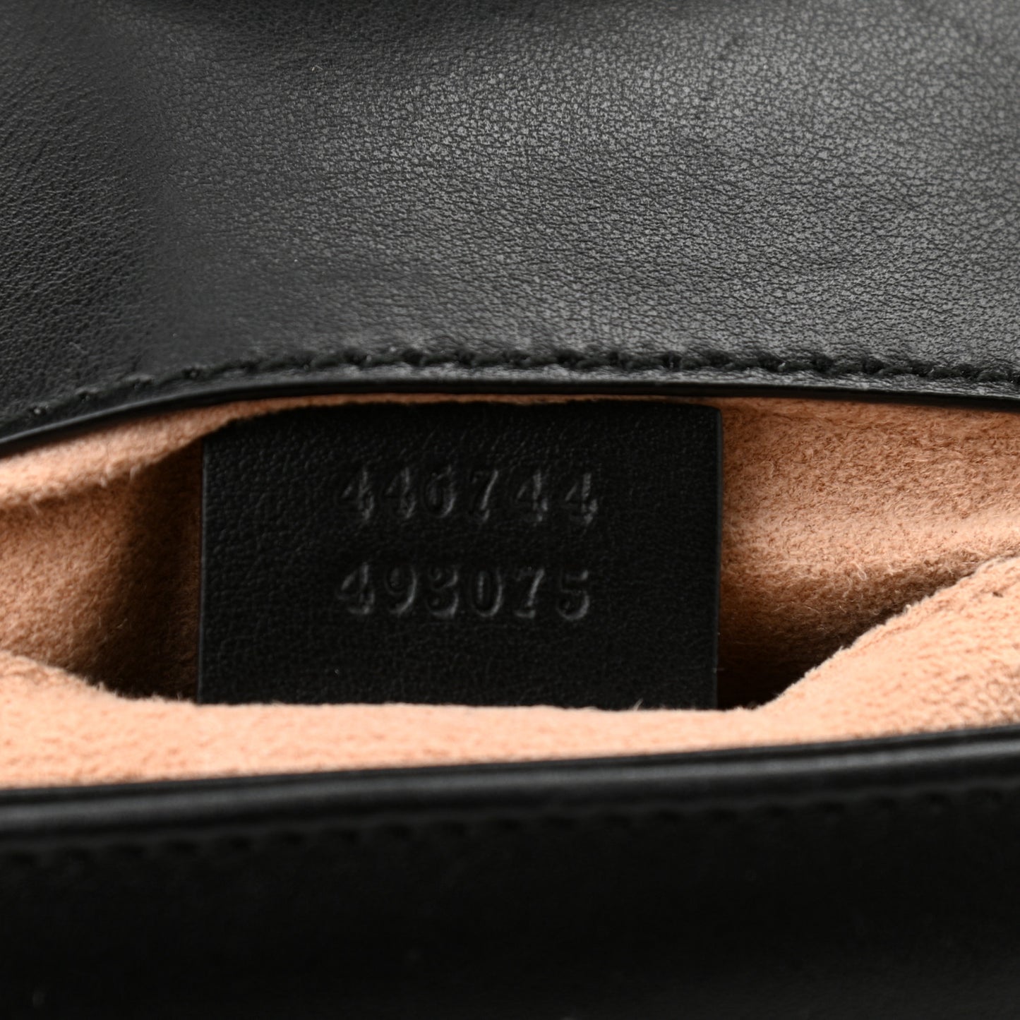 Calfskin Matelasse Mini GG Marmont Shoulder Bag Black