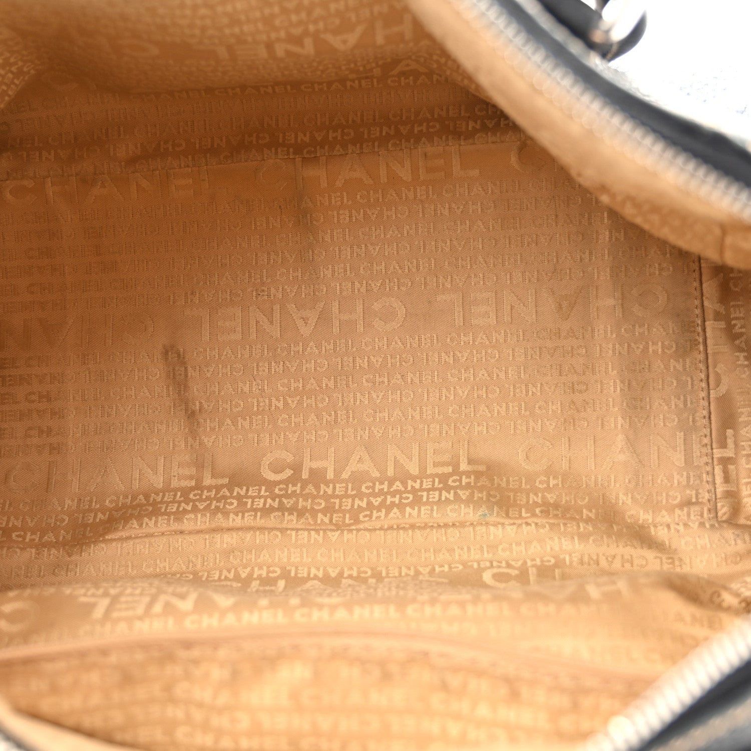 Chanel Calfskin Large Tassel Bowler Black 5 of 18
