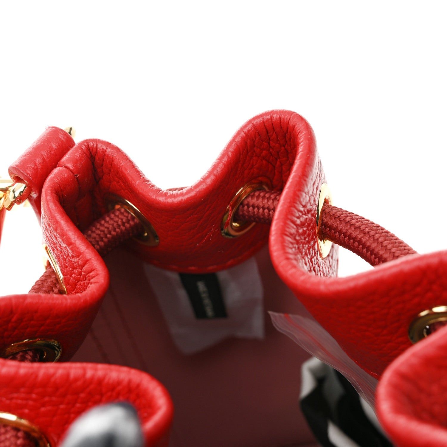 Marc Jacobs Grained Calfskin The Mini Bucket Bag True Red 11 of 11