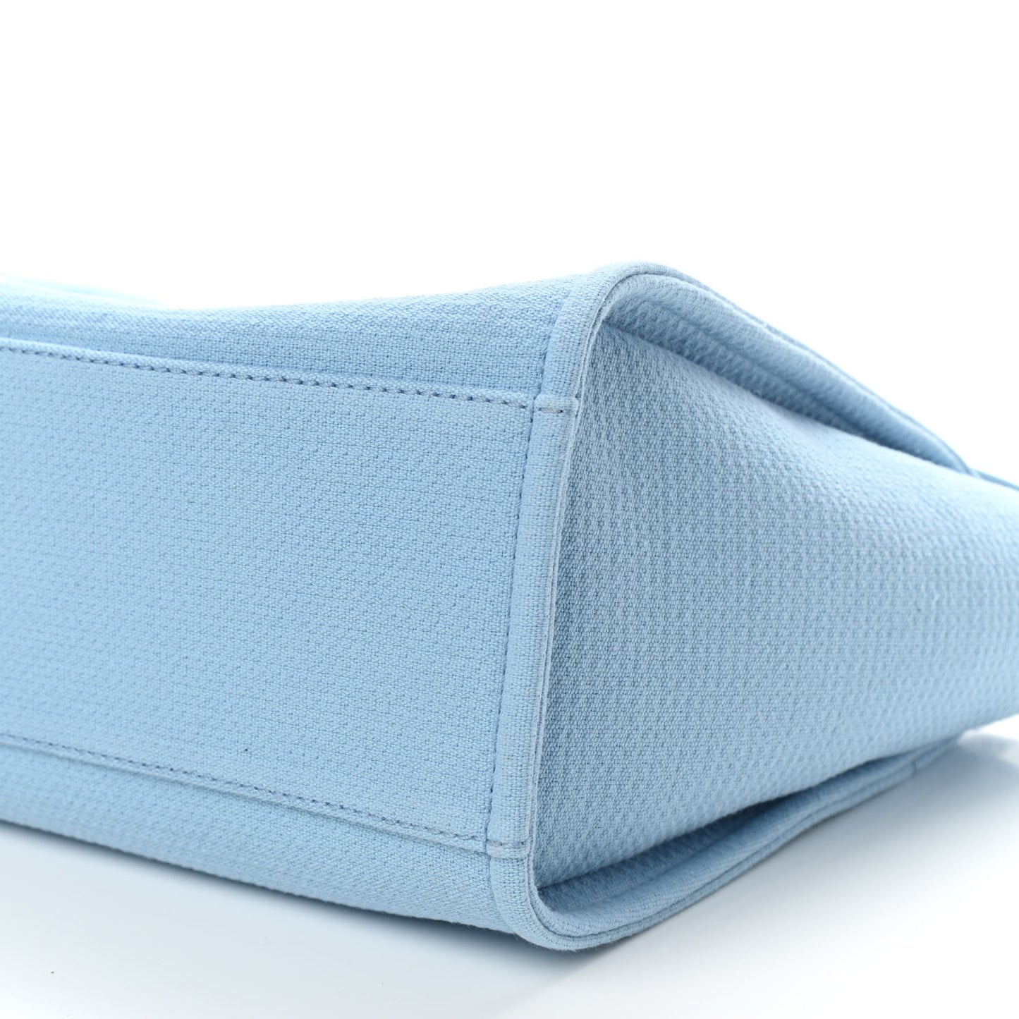 Mixed Fibers Small Deauville Tote Light Blue