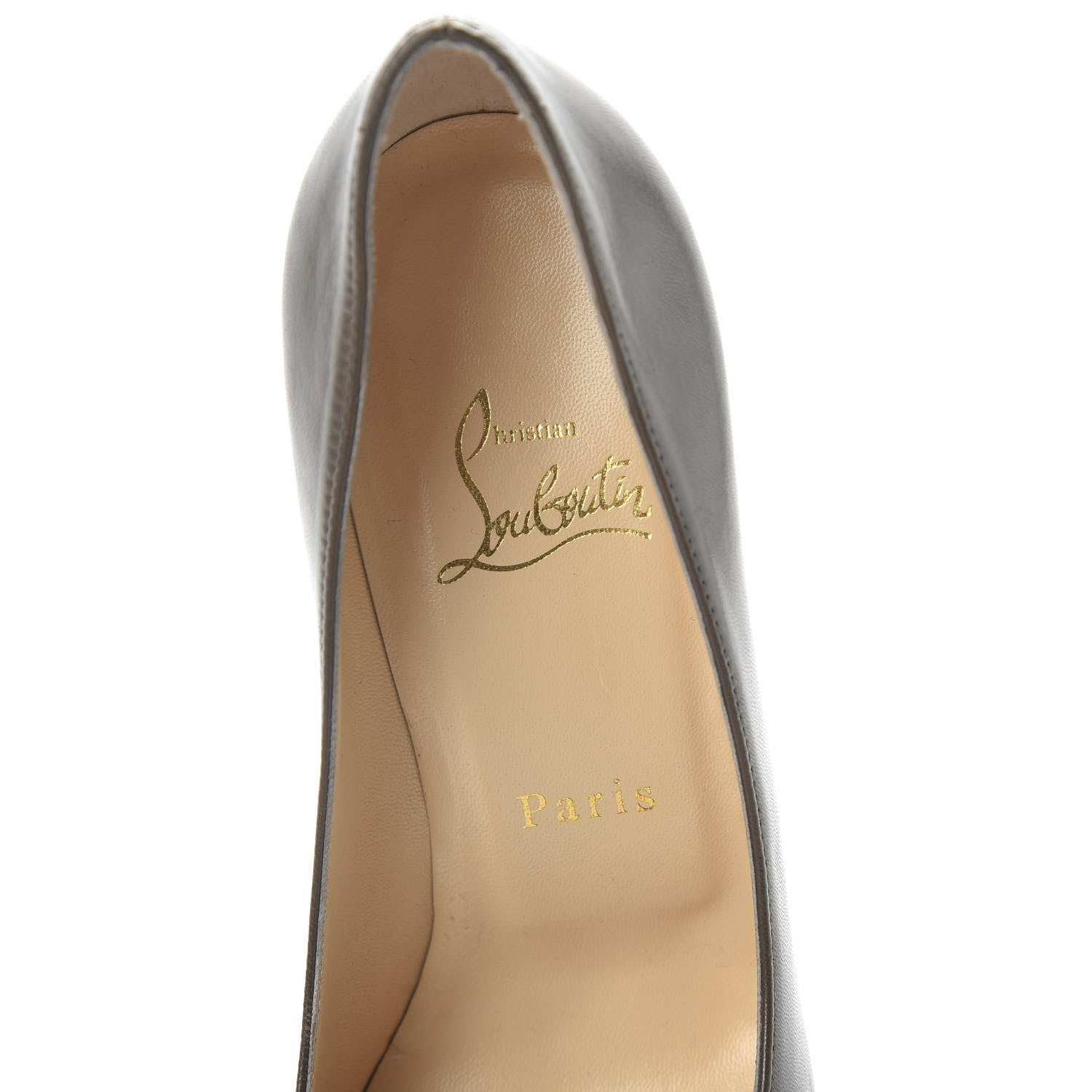 Christian Louboutin Kid Simple 100 Pumps 36.5 Mastic 7 of 8