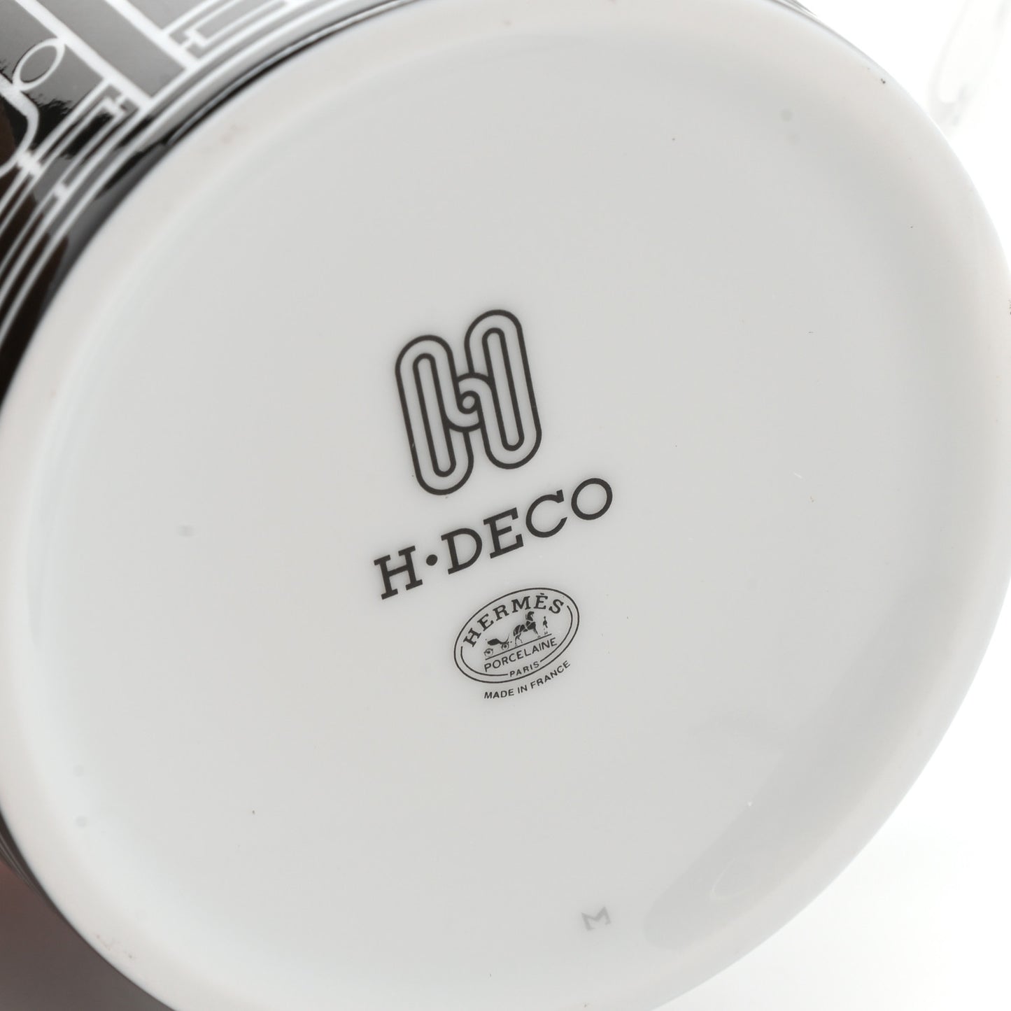 Porcelain H Deco Mug Set Of 2