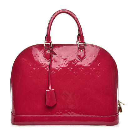 Louis Vuitton Vernis Alma GM Rose Indien 1 of 9