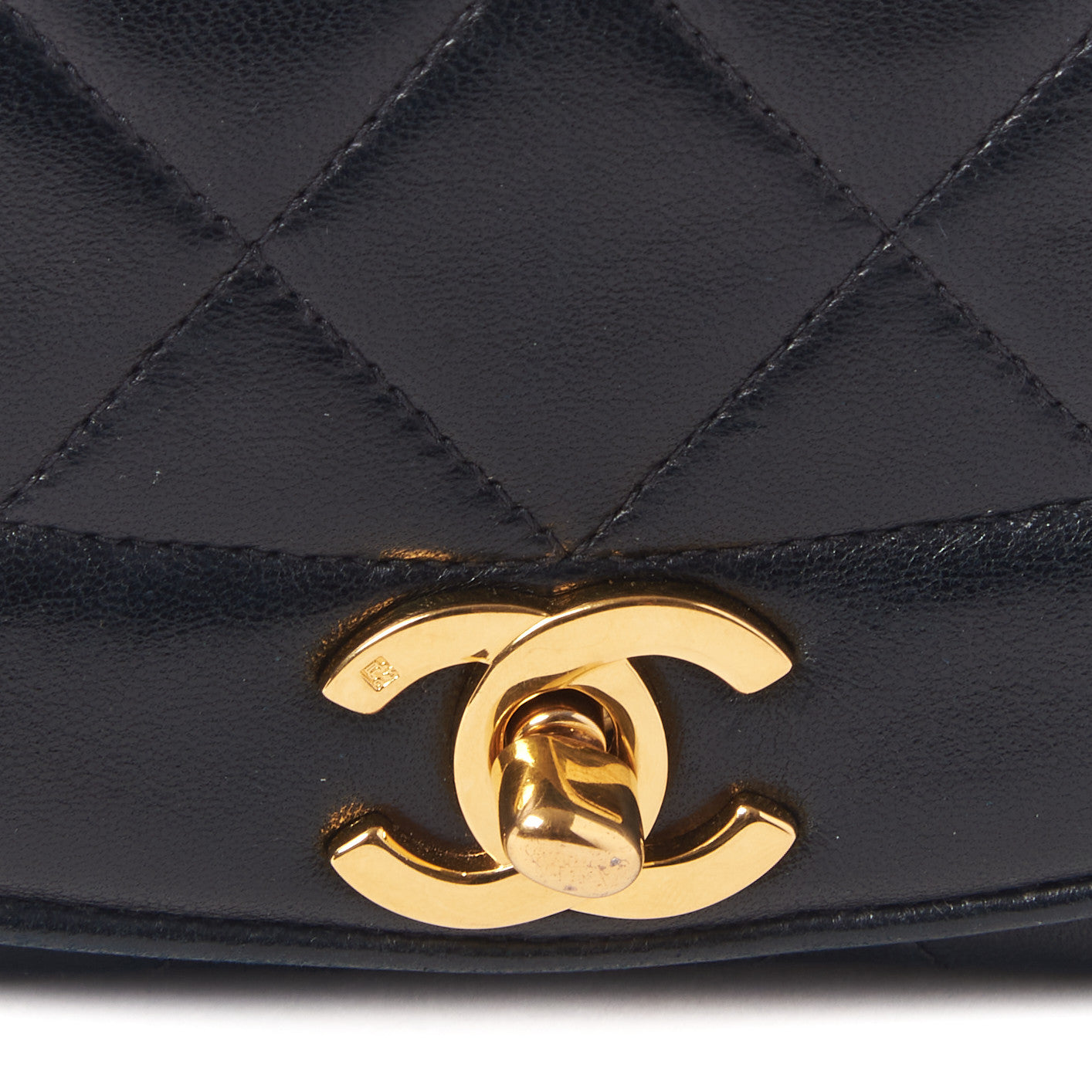 Chanel Lambskin Quilted Small Single Flap Black 7 of 9