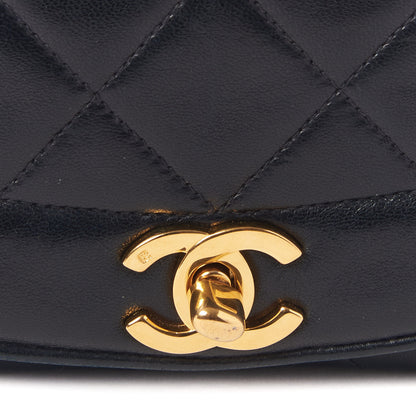 Chanel Lambskin Quilted Small Single Flap Black 7 of 9